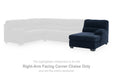SimpleJoy - RAF Corner Chaise - Navy - Simple Home Plus