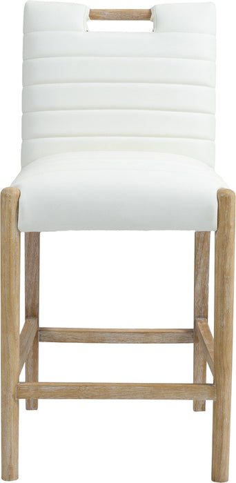Aimee - Counter Stool - Light Brown Legs - Simple Home Plus