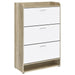Denia - 3-Tier Engineered Wood Shoe Cabinet - Simple Home Plus