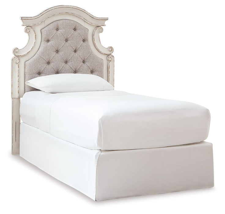 Realyn - Twin UPH Panel Headboard - Chipped White - Simple Home Plus