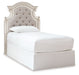 Realyn - Twin UPH Panel Headboard - Chipped White - Simple Home Plus