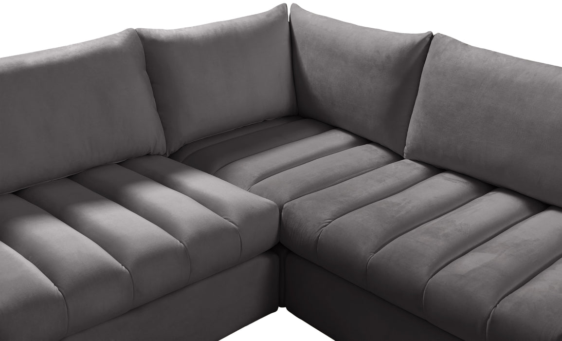 Jacob - Modular U-Shaped Sectional 6 Piece - Simple Home Plus