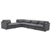 Hobson - Upholstered Modular Sectional Sofa With Ottoman - Simple Home Plus