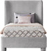 Penny - Chenille Fabric Bed - Simple Home Plus
