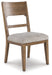 Cabalynn - Oatmeal / Light Brown - Dining Uph Side Chair (Set of 2) - Simple Home Plus