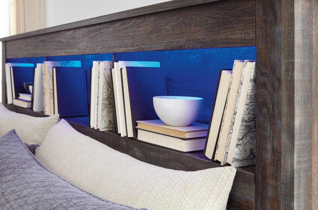 Drystan - Bookcase Headboard - Simple Home Plus