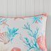 Pebble Beach - King 6 Piece Duvet Cover Set - Coral - Simple Home Plus