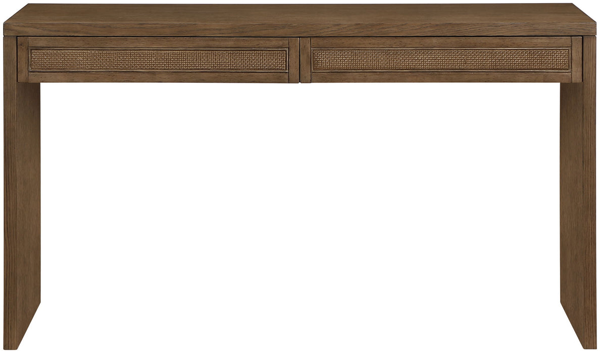 Avro - Solid Wood And Oak Veneer Desk - Simple Home Plus