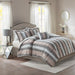 Zuri - Comforter (Set of 4) - Blush / Gray - Simple Home Plus