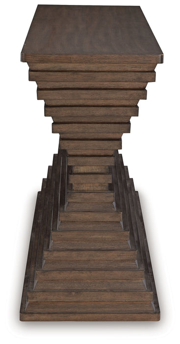 Hannodream - Warm Brown - Sofa Table - Simple Home Plus