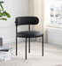 Beacon - Faux Leather Dining Chair With Black Legs (Set of 2) - Simple Home Plus