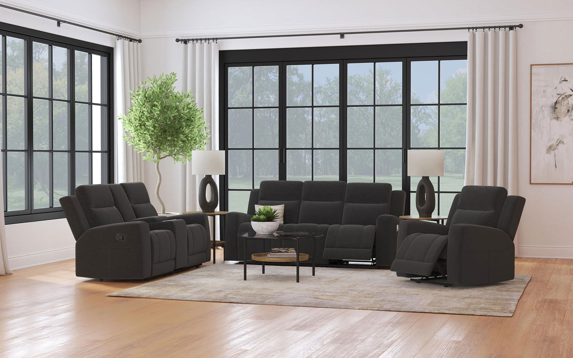 Brentwood - Upholstered Reclining Sofa Set - Simple Home Plus