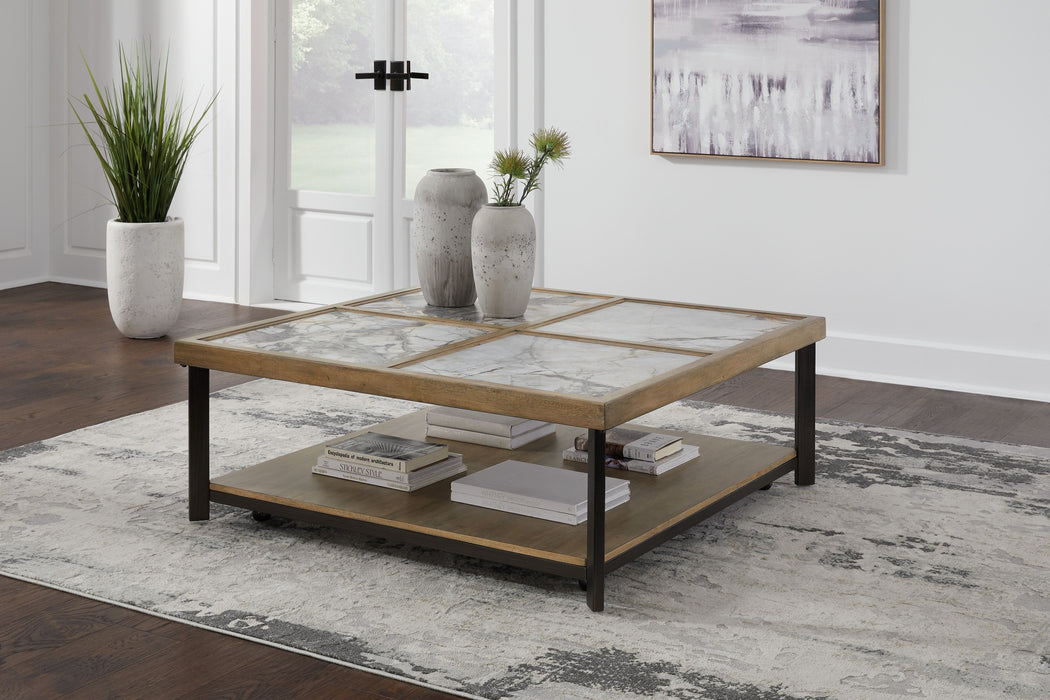 Montia - Multi - Square Cocktail Table - Simple Home Plus