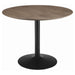 Cora - Round Wood Top Dining Table - Brown Walnut - Simple Home Plus