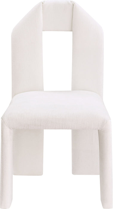 Bennett - Chenille Dining Chair (Set of 2) - Simple Home Plus