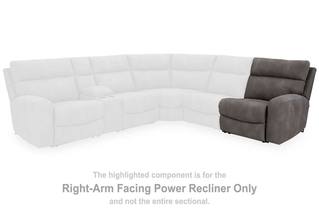 Next-Gen Durapella - Raf Zero Wall Power Recliner - Slate - Simple Home Plus