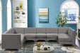 Alina - 8 Piece Velvet Modular Sectional - Simple Home Plus
