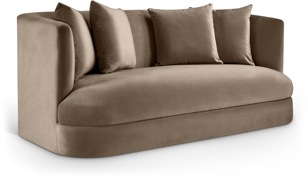 Alder - Velvet Loveseat - Simple Home Plus