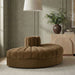 Rummi - Velvet Performance Fabric Upholstered 2 Piece  Rounded Modular Loveseat - Simple Home Plus