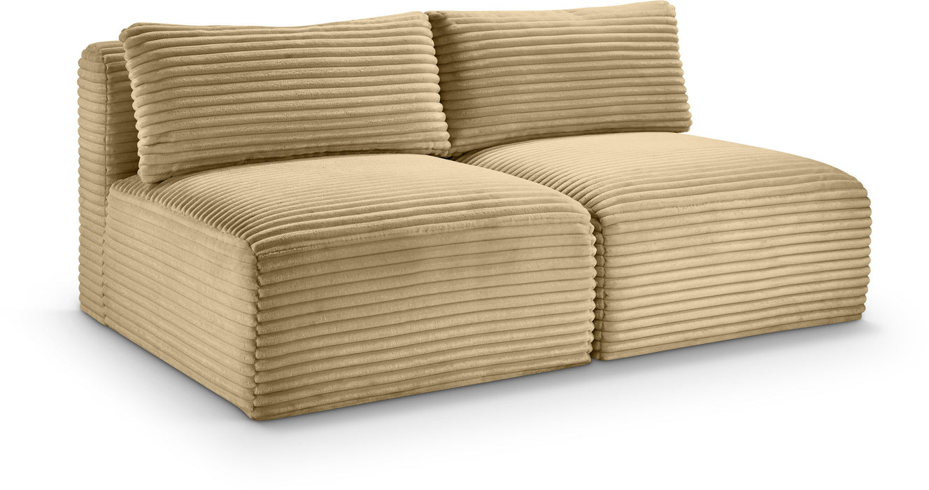 Shaggy - 2 Seat Modular Armless Sofa - Simple Home Plus