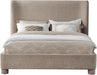 Penny - Chenille Fabric Bed - Simple Home Plus