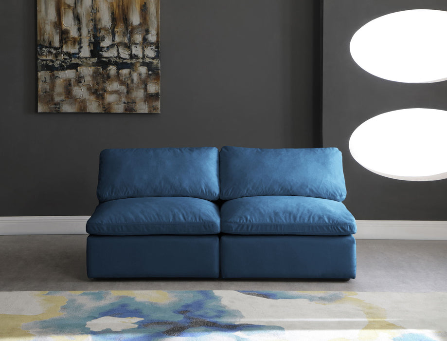 Plush - Modular Armless 2 Seat Sofa - Simple Home Plus