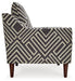 Morrilton Next-Gen Nuvella - Natural / Charcoal - Accent Chair - Simple Home Plus