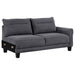 Caspian - Upholstered Curved Arm Chaise Sectional Sofa - Simple Home Plus
