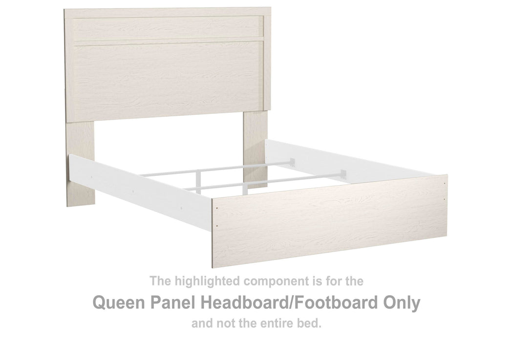 Stelsie - Queen Panel HDBD/Ftbd - White - Simple Home Plus