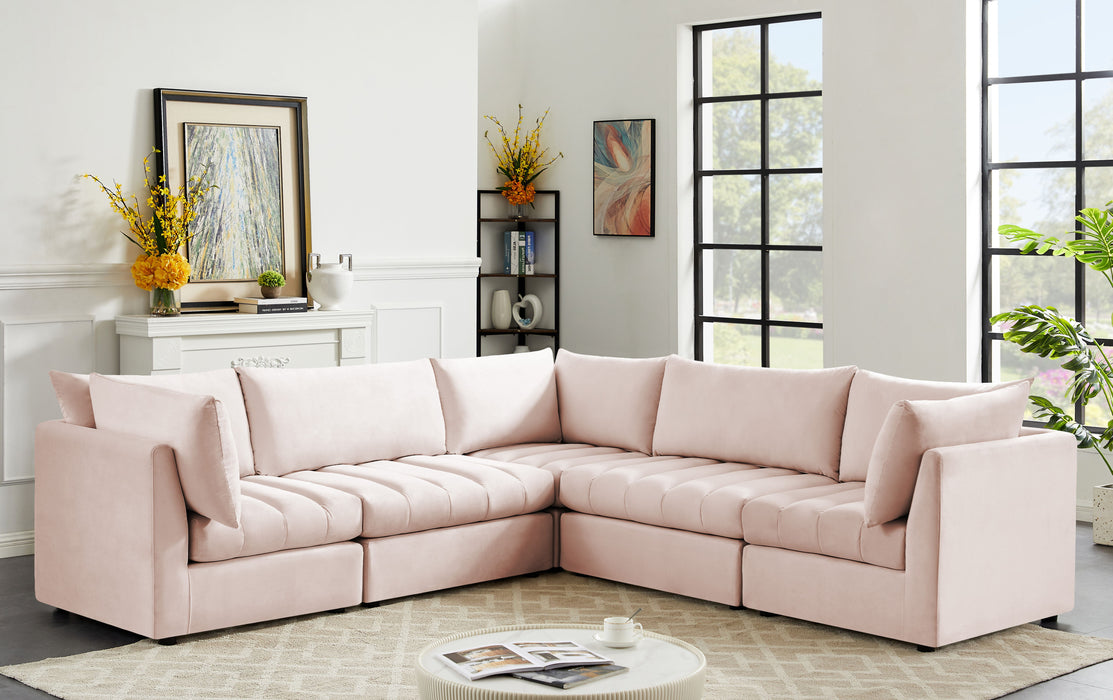 Jacob - Modular Corner Sectional 5 Piece - Simple Home Plus
