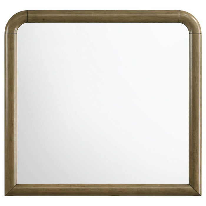 Amsbury - Dresser Mirror - Nutmeg - Simple Home Plus