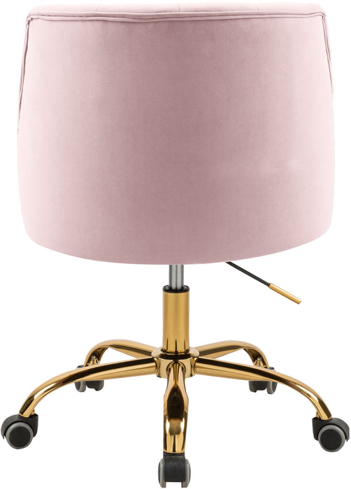 Arden - Office Chair with Gold Legs - Simple Home Plus