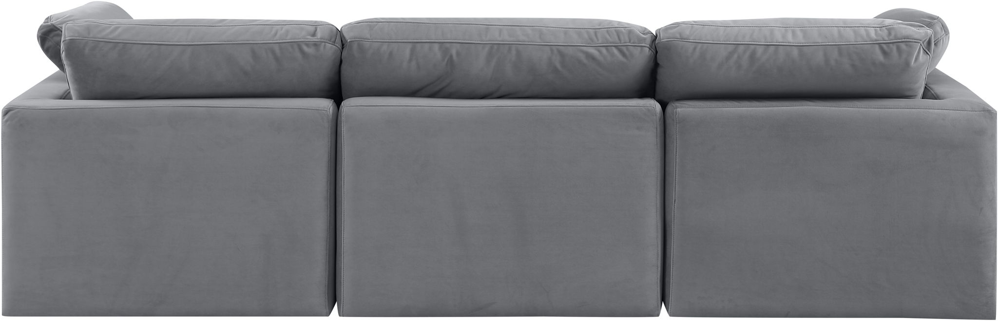 Indulge - Velvet 3 Seat Modular Sofa - Simple Home Plus