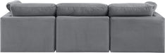 Indulge - Velvet 3 Seat Modular Sofa - Simple Home Plus