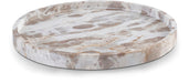 Barletta - Marble Round Tray - Simple Home Plus
