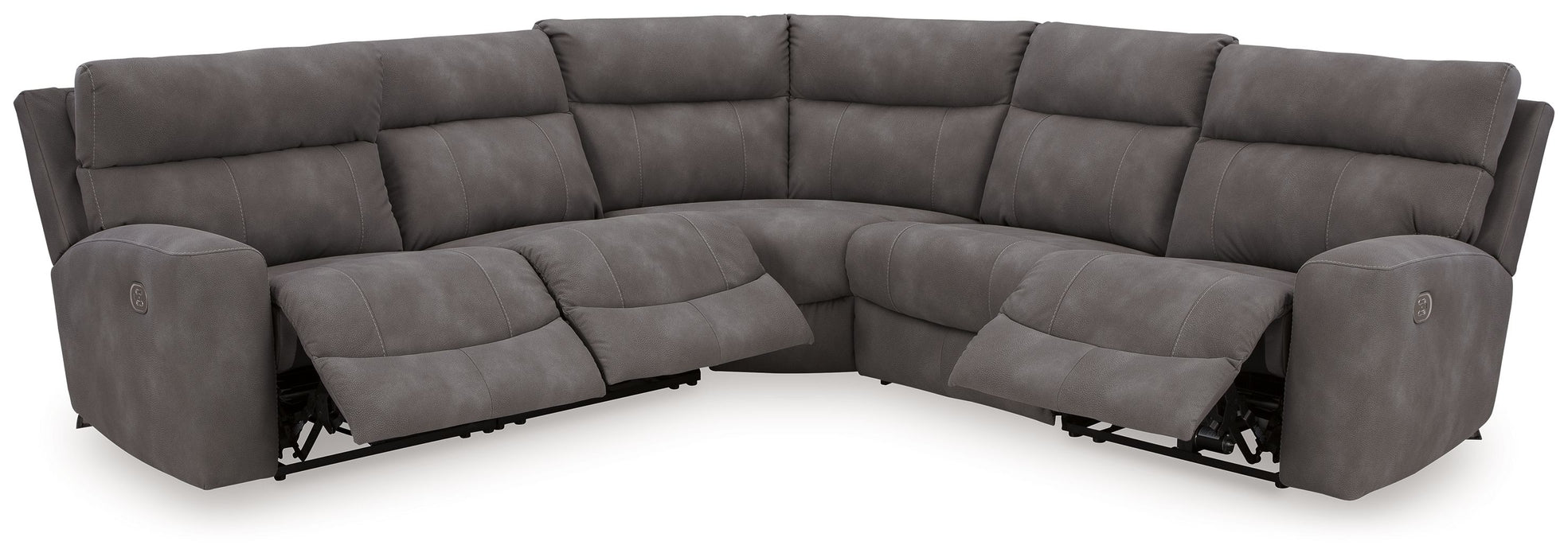 Next-gen Durapella - Power Reclinering Sectional Set - Simple Home Plus