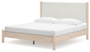 Cadmori - Upholstered Panel Bed - Simple Home Plus