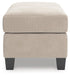 Willarae - Taupe - Ottoman - Simple Home Plus