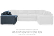 Modmax - Laf Corner Chair - Fabric - Ink - Simple Home Plus