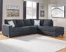 Altari - Sectional With Chaise - Simple Home Plus