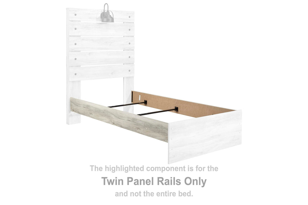 Cambeck - Twin Panel Rails - Whitewash - Simple Home Plus