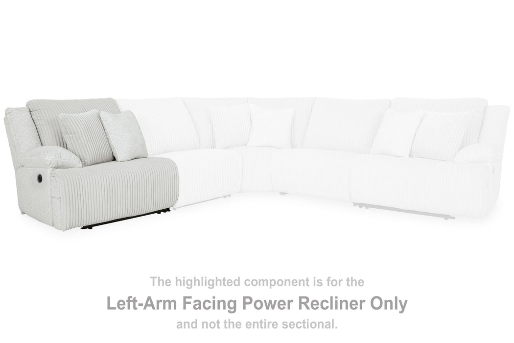Top Tier - Laf Zero Wall Power Recliner - Alloy - Simple Home Plus