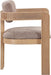 Sacha - Linen Dining Chair With Natural Base (Set of 2) - Simple Home Plus