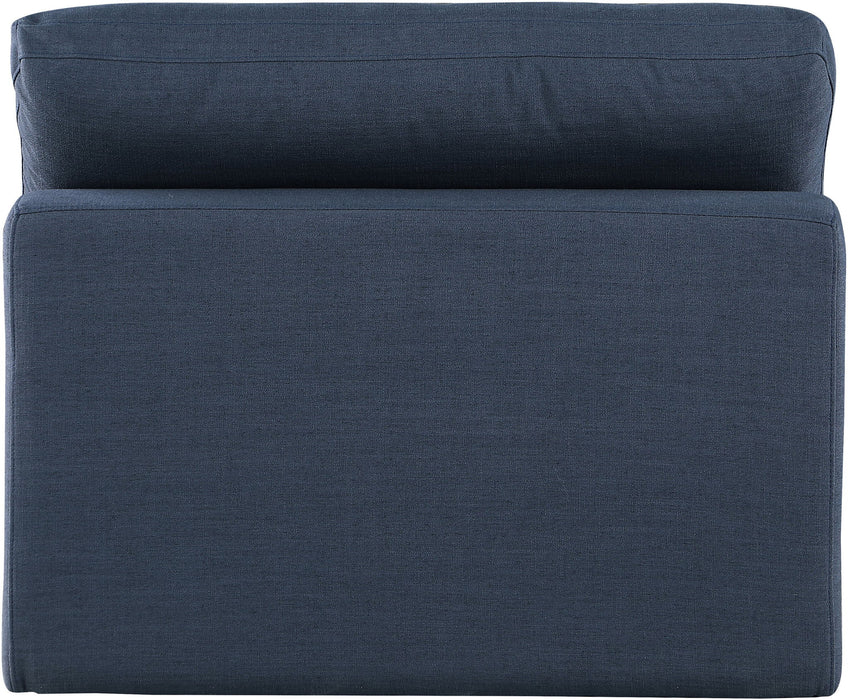 Comfy - Linen Armless Chair - Simple Home Plus