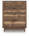 Chirason - Brown - Four Drawer Chest - Simple Home Plus