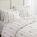 Liv - Quilt Set - White / Black - Simple Home Plus
