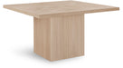 Belinda - Square Oak Veneer Dining Table - Simple Home Plus