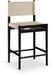 Rawlins - Counter Stool - Black Frame - Simple Home Plus