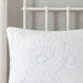 Crystal Beach - Queen - Comforter Set - White - Simple Home Plus