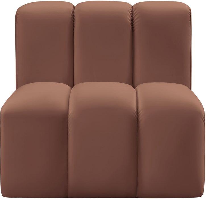 Arc - Faux Leather Straight Chair - Simple Home Plus